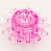 Эластичное кольцо для поддержания эрекции Toyfa, розовый, 84389