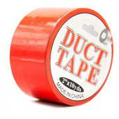 Бондажная лента Duct Tape красная 15 м, 36200