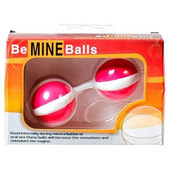 Вагинальные шарики Baile, розово-белые, BI-014048