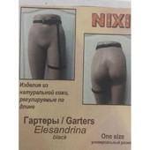 Гартеры Nixie Elesandrina, натуральная кожа, one size, 3292-44