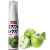 Bioritm OraLove Tutti-Frutti Смазка съедобная с ароматом зеленого яблока, 30 мл, 30005