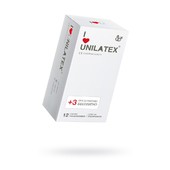 Презервативы Unilatex, natural ultrathin, ультратонкие, 19 см, 5,4 см, 15 шт, 3015