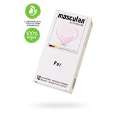 Презервативы masculan Pur № 10 утонченные, 18,5 см, 5.3 см, 10 шт, 324