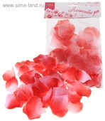 Красно-розовые лепестки роз, с ароматом, 53-7