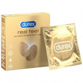 Презервативы максимально естественные ощущения Durex Real Feel, 3 шт, 752